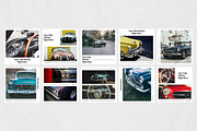 Classic Cars Instagram Posts, a Social Media Template by Social Corner Graphics (Thumbnail 7 of 8)