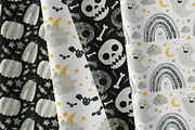 Halloween Clipart, Rainbows, Pattern, a Graphic by Valin Malin (Thumbnail 14 of 14)