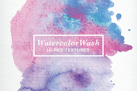 WatercolorWash Textures-Best Seller!