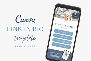 Canva Link In Bio Template Realtor