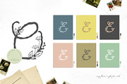 Efelious - floral monogram set, an Object Graphic by Euonia Meraki (Thumbnail 4 of 12)