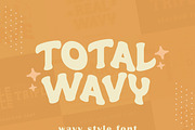 Wavy Stacked Bundle- Retro Font, a Serif Font by MaxArt Foundry (Thumbnail 12 of 14)