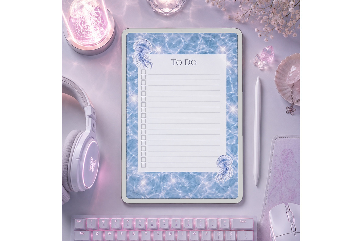 Aesthetic Planner Templates, a Stationery Template by Victoria Obscure (Photo 2 of 3)