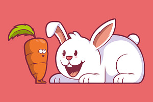 Bunny Rabbit!, an Animal Illustration by pedrors