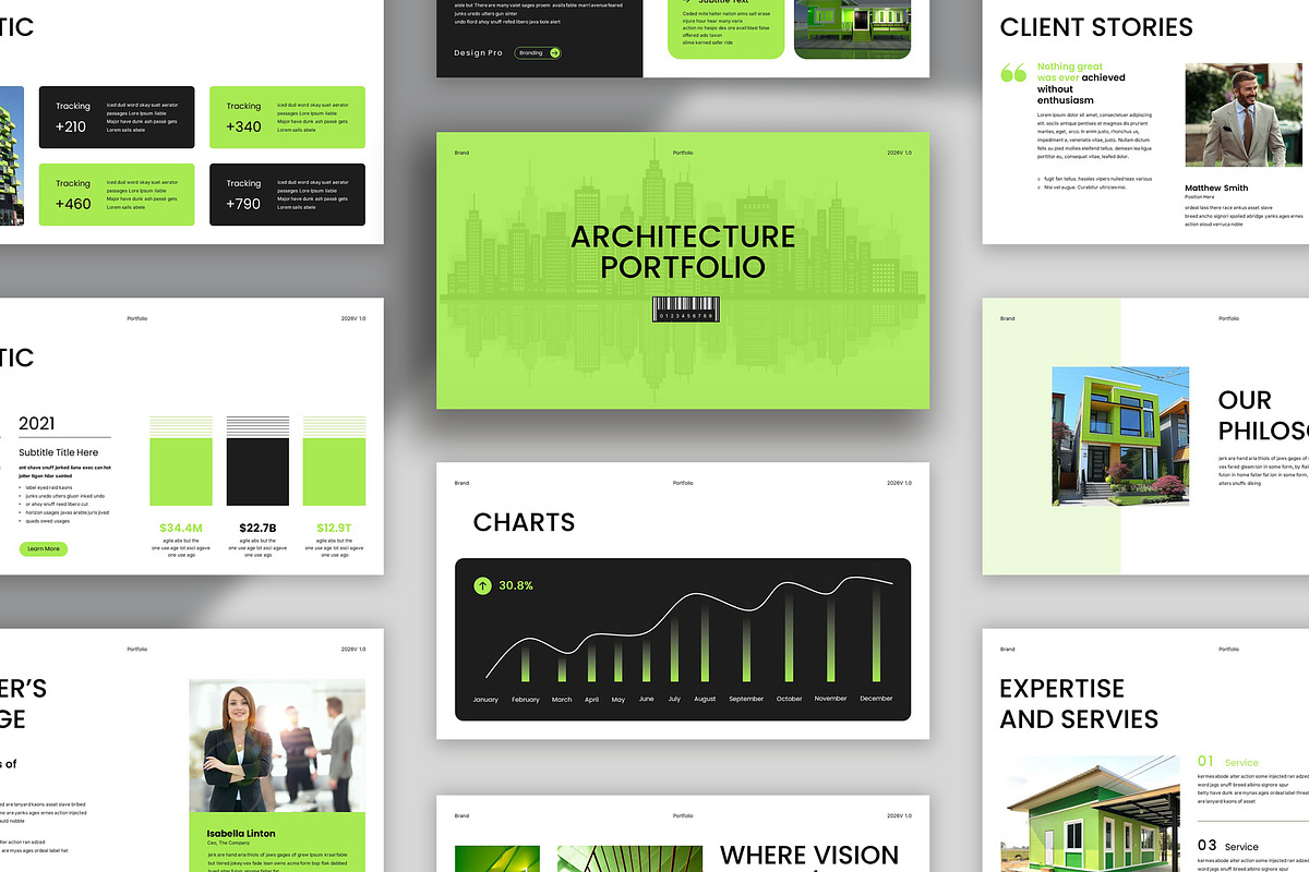 Architecture Portfolio Presentation, a Presentation Template by Pradaxa (Photo 2 of 8)