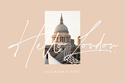 Cassavania - Signature with Ligature, a Script Font by Dirtytemp Studio (Thumbnail 4 of 17)