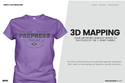 Women's Ghosted T-Shirt Mockup, a Shirt Mockup by PrePress Toolkit (Thumbnail 7 of 7)