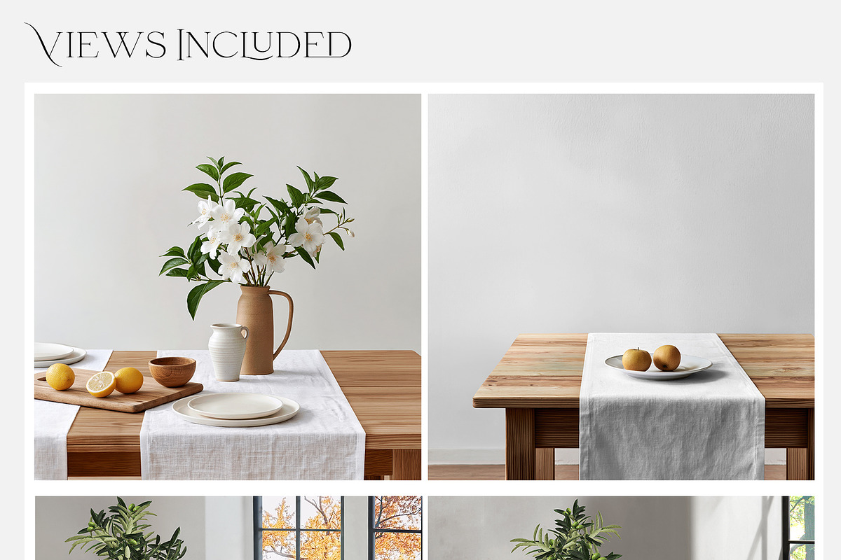 Table Runner Mockups, a Household Mockup by mock-ups (Photo 2 of 20)