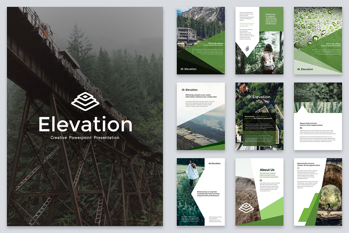 A4 Elevation Powerpoint Template, a Presentation Template by Reshapely (Photo 2 of 10)