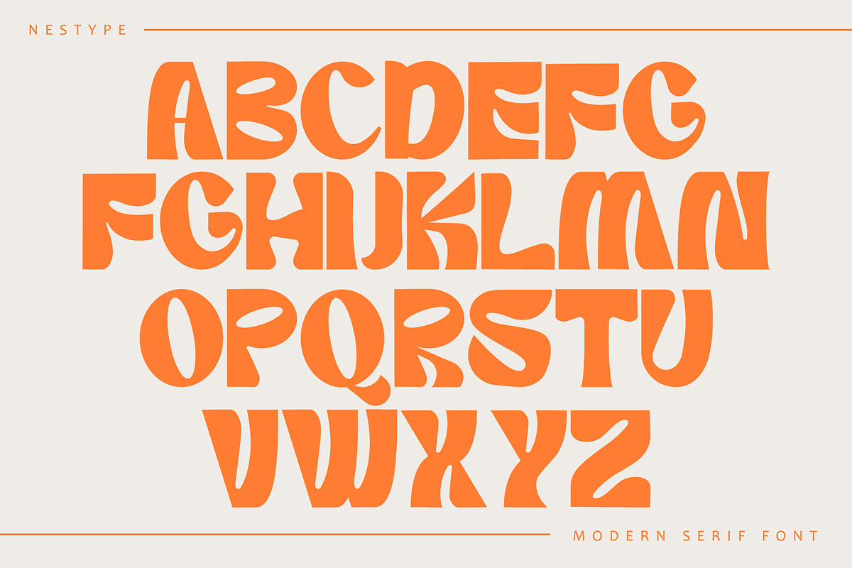 Quiny Groovy Font, a Serif Font by Rasgood (Photo 6 of 7)