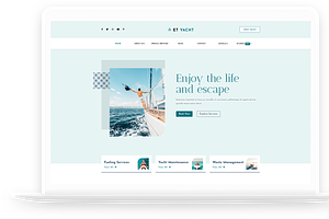 ET Yacht Onepage WordPress Theme