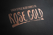 Gold Foil Layer Styles for Photoshop, a Layer Style Add-On by Paper Element (Thumbnail 4 of 15)