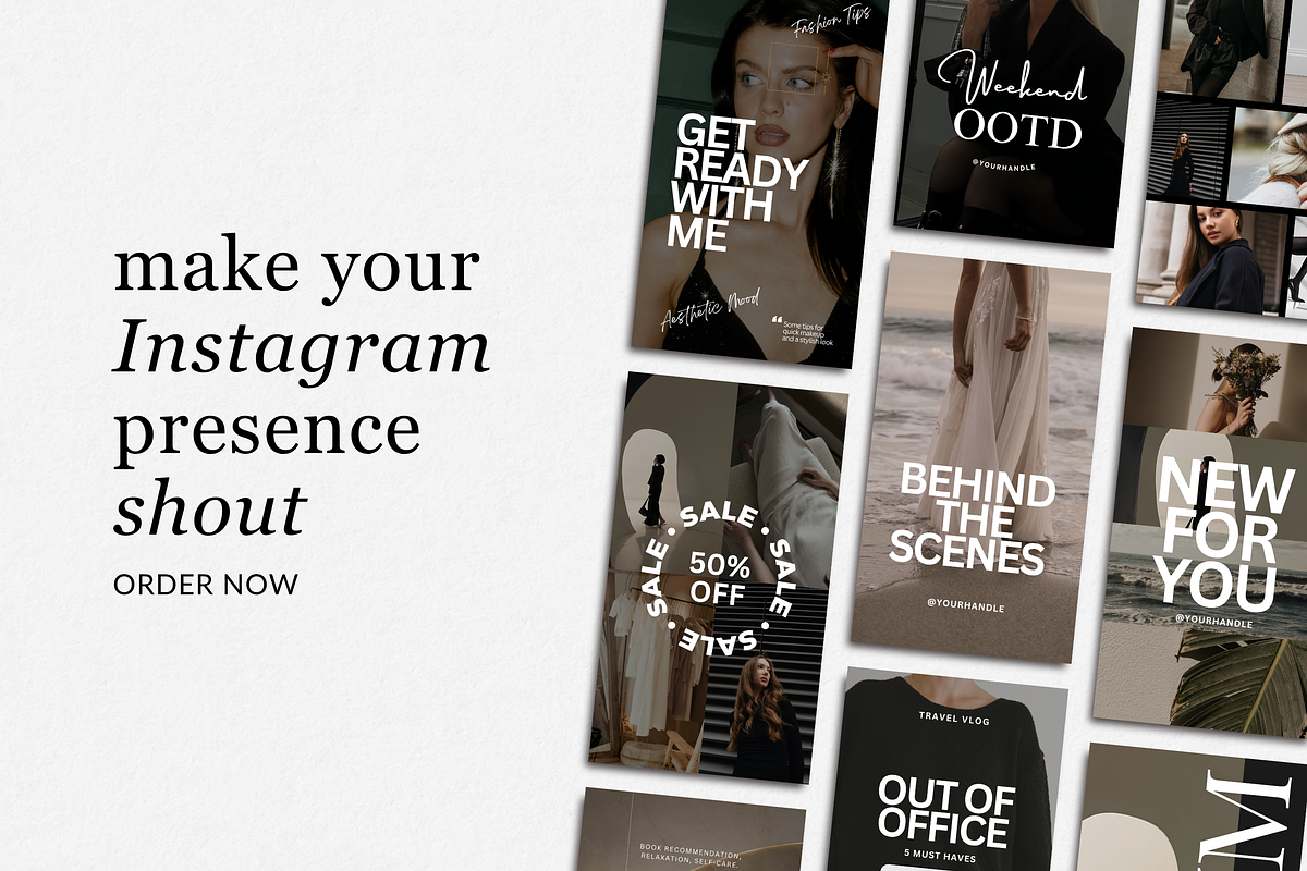 Fashion Instagram Reel Covers, a Templates & Theme by TheBohoFactory (Photo 10 of 10)