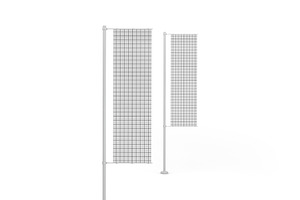 Flag Mockup, an Advertising Mockup by Qaleb Studio