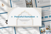 Peaceful Ramadan, a Presentation Template by FIBRINOSÄ (Thumbnail 1 of 2)