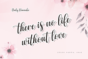 Julio Santa - Romantic Script Font, a Script Font by Namara Creative Studio (Thumbnail 3 of 14)