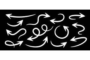 Arrow set collection, symbols, an Illustration by Foxys Graphic