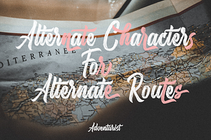 Adventurist - SVG Script Font