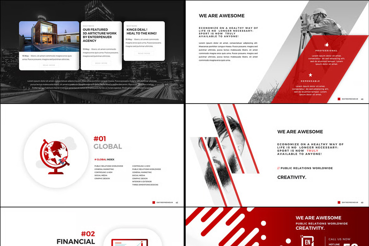 Entrepreneur Powerpoint Template, a Presentation Template by iHemalaya (Photo 4 of 4)