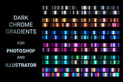 DARK GRADIENTS Photoshop Illustrator, a Gradient Add-On by Juksy (Thumbnail 1 of 3)