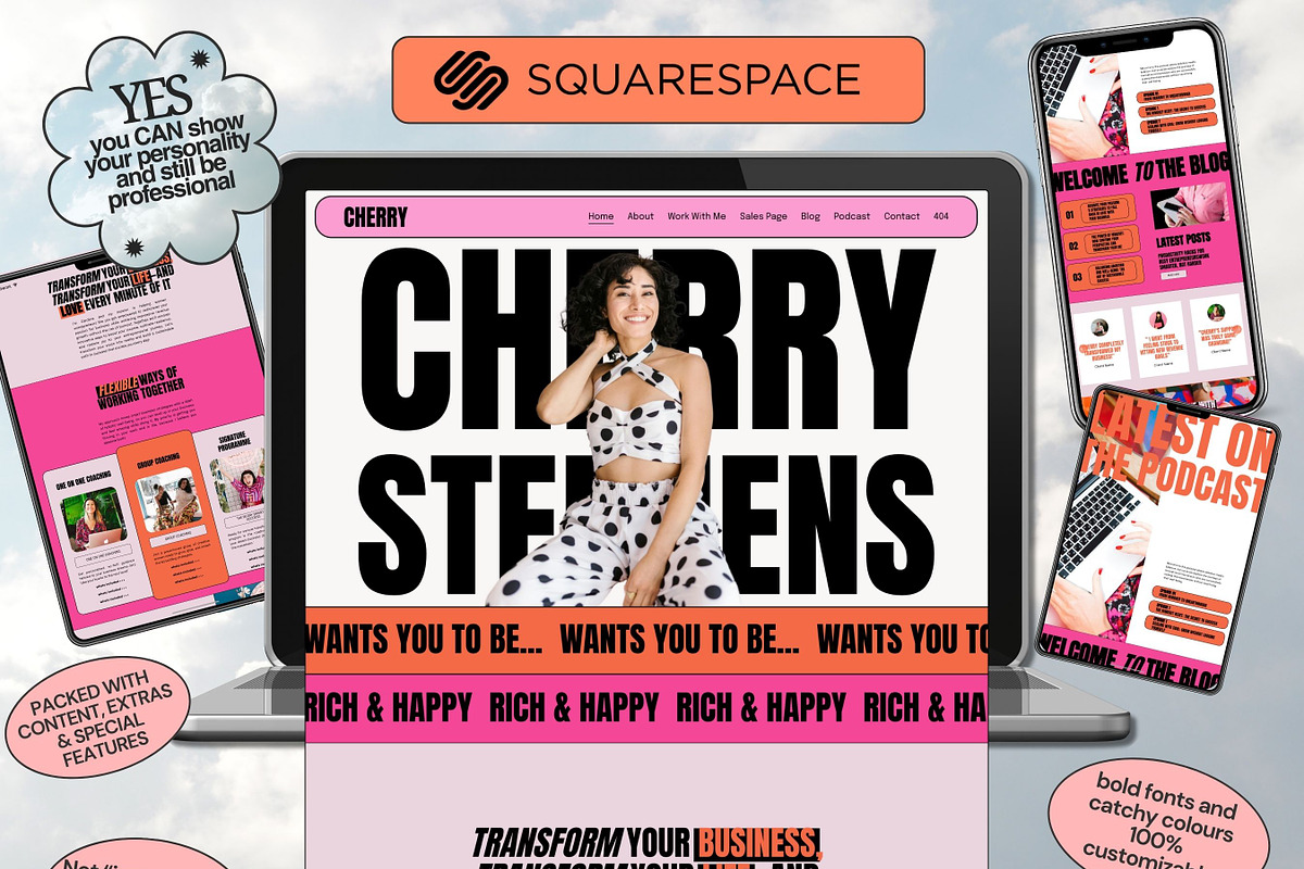 Squarespace Website Template 7.1, a Templates & Theme by Kill Vanilla Studio (Photo 1 of 10)