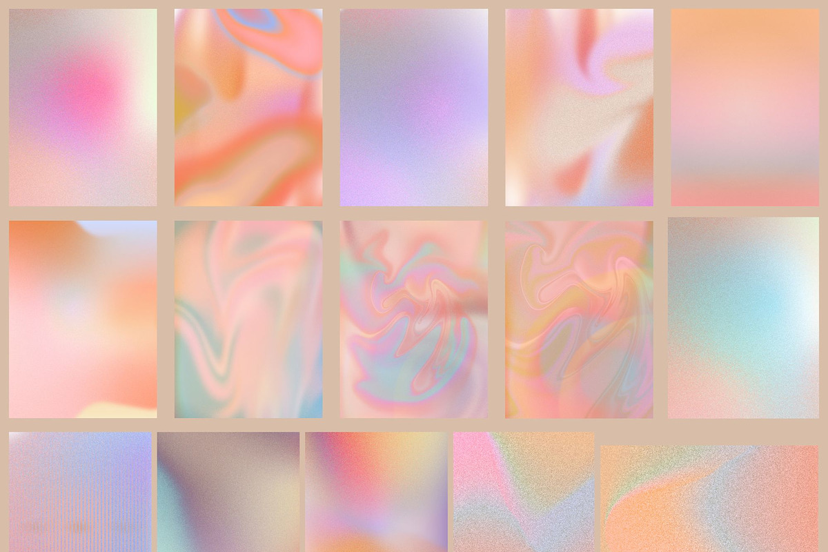 88 Grainy Gradients Desert Landscape, a Background Graphic by Eryn Rose Design (Photo 4 of 22)