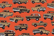 Car Illustration Pack, a Transportation Illustration by Megflags (Thumbnail 1 of 4)