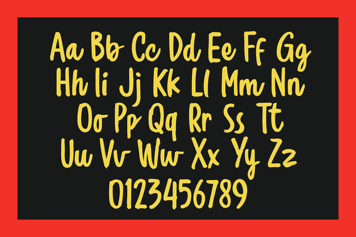 Attern - Script Handwriting Fonts, a Handwritten Font by Konstantine Studio (Photo 6 of 9)