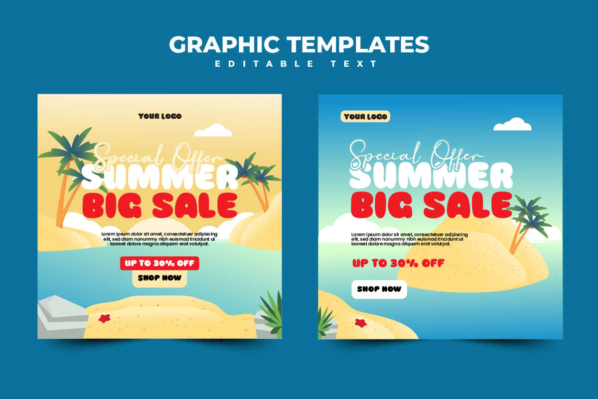 Summer Set Graphic Design V25, a Flyer Template by twinstd (Photo 6 of 6)