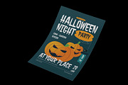 Halloween Night Party Flyer, a Flyer Template by Neermana (Thumbnail 2 of 4)