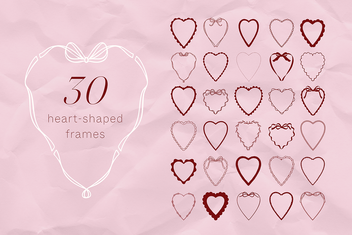 Love & romantic FRAMES, an Object Graphic by kondratya (Photo 11 of 14)