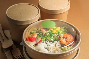 Sustainable food delivery packages, a Food & Drink Photo by VICUSCHKA