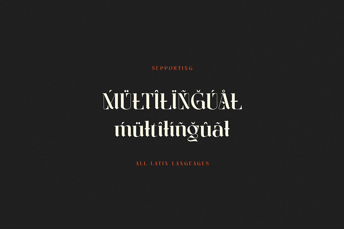 Mergasten Blackletter Serif, a Blackletter Font by Cruzine (Photo 7 of 7)