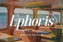 Ephoris || Retro Serif Font