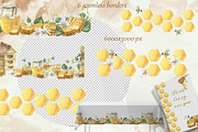 Honey watercolor collection, a Food Illustration by Pegion art shop (Thumbnail 9 of 13)