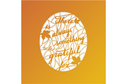 5 Thanksgiving laser cut templates, a Decorative Illustration by Sunshine Art Shop (Thumbnail 5 of 6)