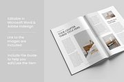 Ebook | MS Word & Indesign, a Magazine Template by Leaflove (Thumbnail 10 of 10)