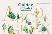 The Emerald  tropic greenery set, an Illustration by Beauty Drops (Thumbnail 6 of 8)