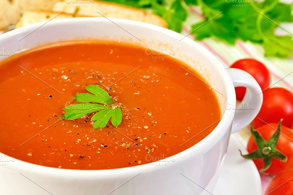 Soup tomato, a Food & Drink Photo by rezkrr (Photo 2 of 15)