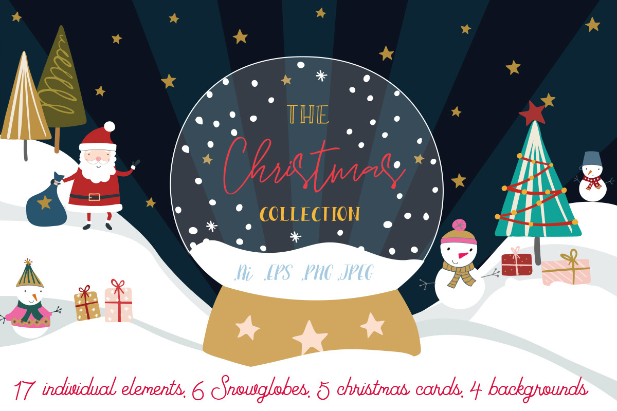 the Big Christmas bundle, a Pattern Graphic by Katie Lisker (Photo 12 of 27)
