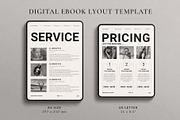 Digital Ebook Layout Design Template, a Magazine Template by TemplatesForest (Thumbnail 2 of 8)