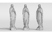 Statue - St Mary Painted, a Characters & Person 3D Model by 3DCargo (Thumbnail 4 of 6)