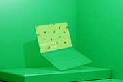 MacBook Pro&iPhone 13 Clay Mockups, a Mac Mockup by 2M GRAPHICS DESIGN (Thumbnail 7 of 9)