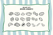 Doughie Food Font, a Script Font by Runsell Studio (Thumbnail 2 of 5)