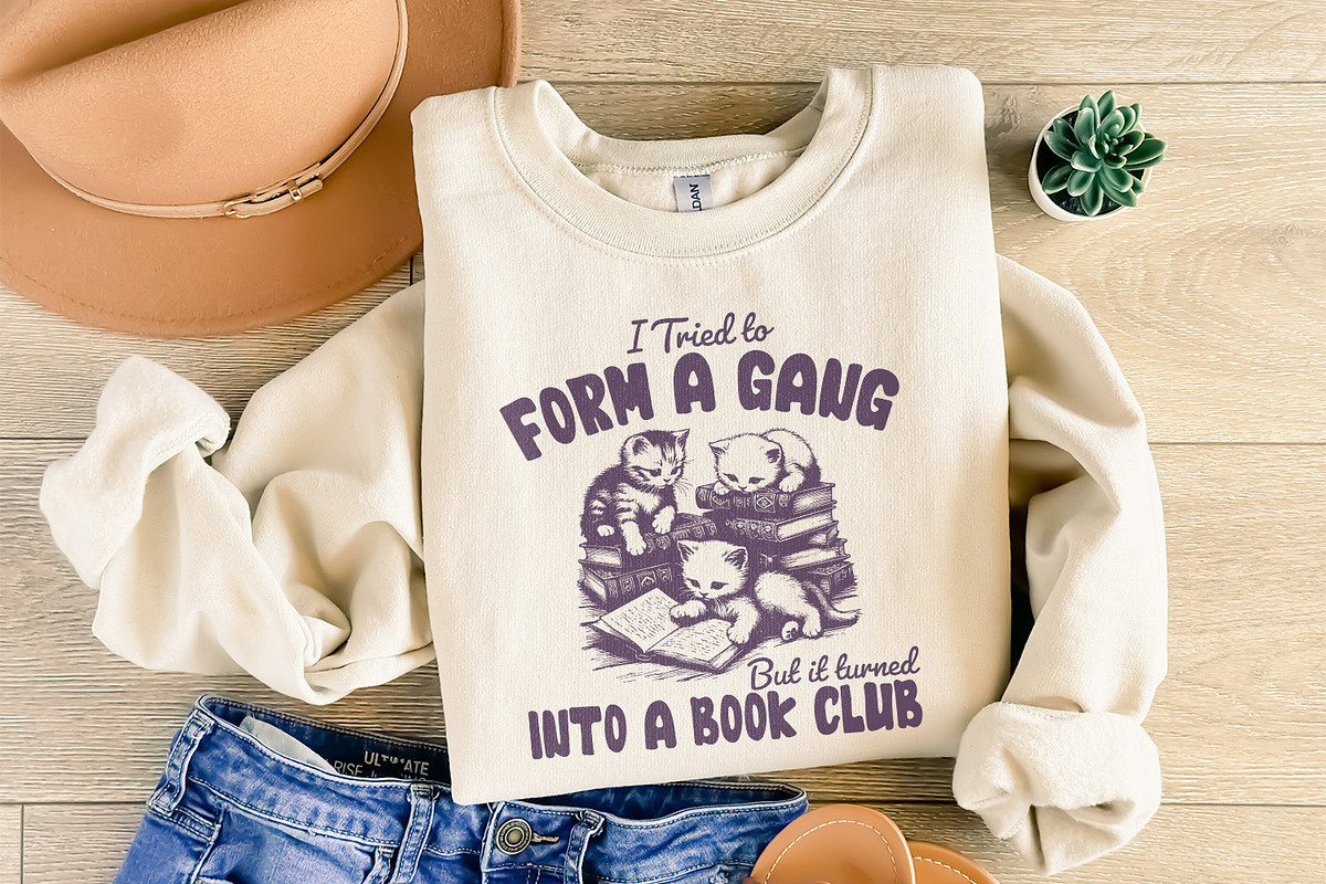 I Tried to form a Gang PNG, Funny, an Illustration by SharpMarketplace (Photo 4 of 9)