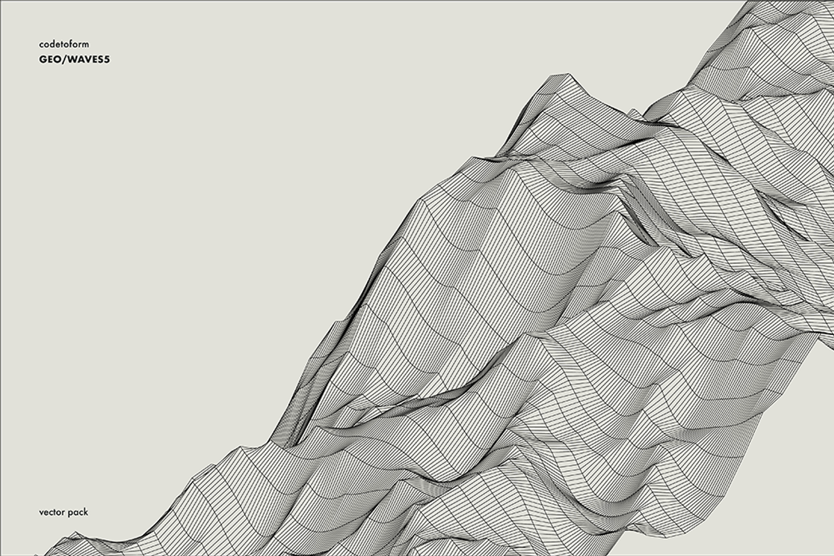 GEO_WAVES6 Vector Pack, a Graphic by codetoform (Photo 13 of 21)