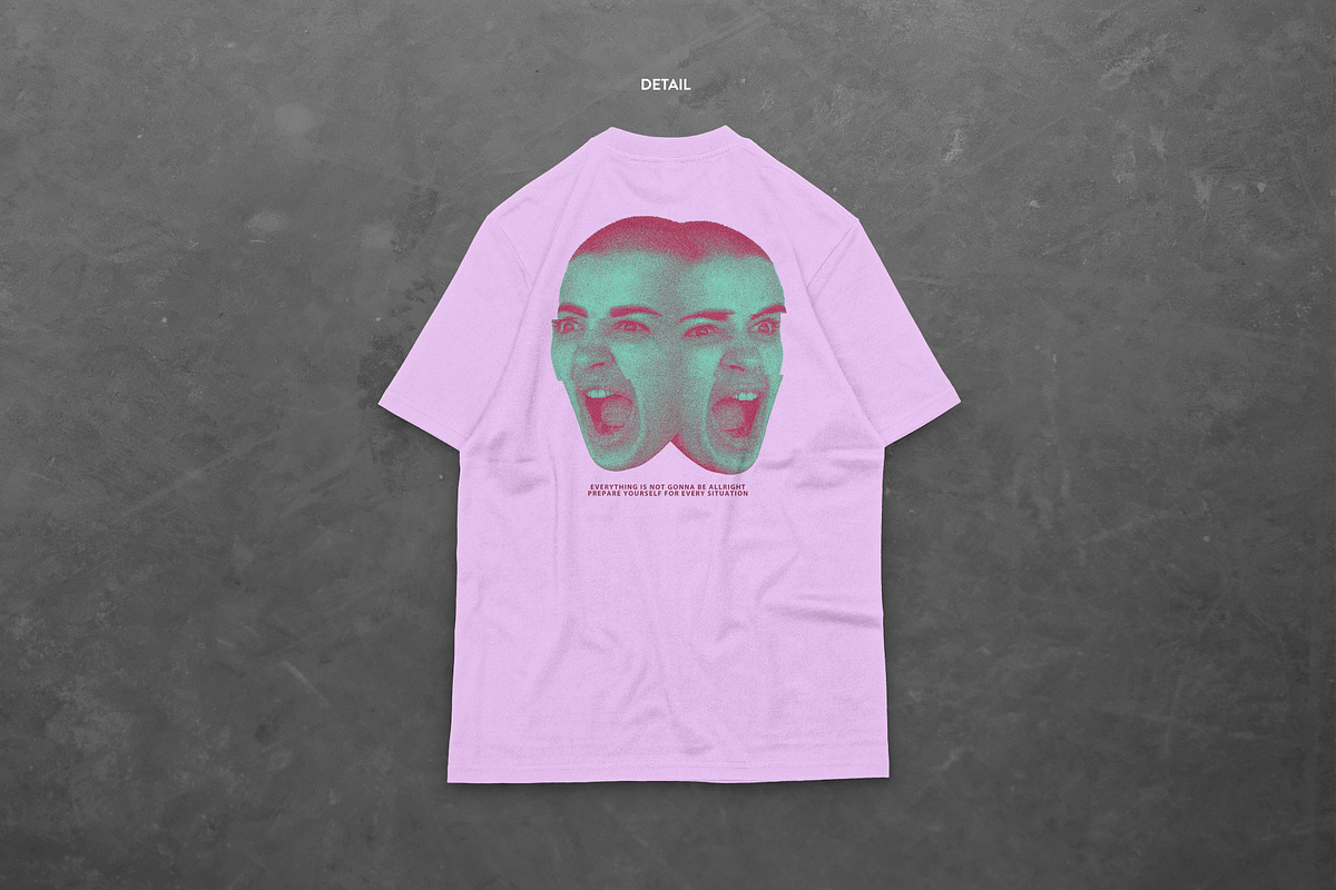 6 Realistic Back T-shirt Mockup, a Shirt Mockup by Uncentrifuged Pressure (Photo 5 of 8)