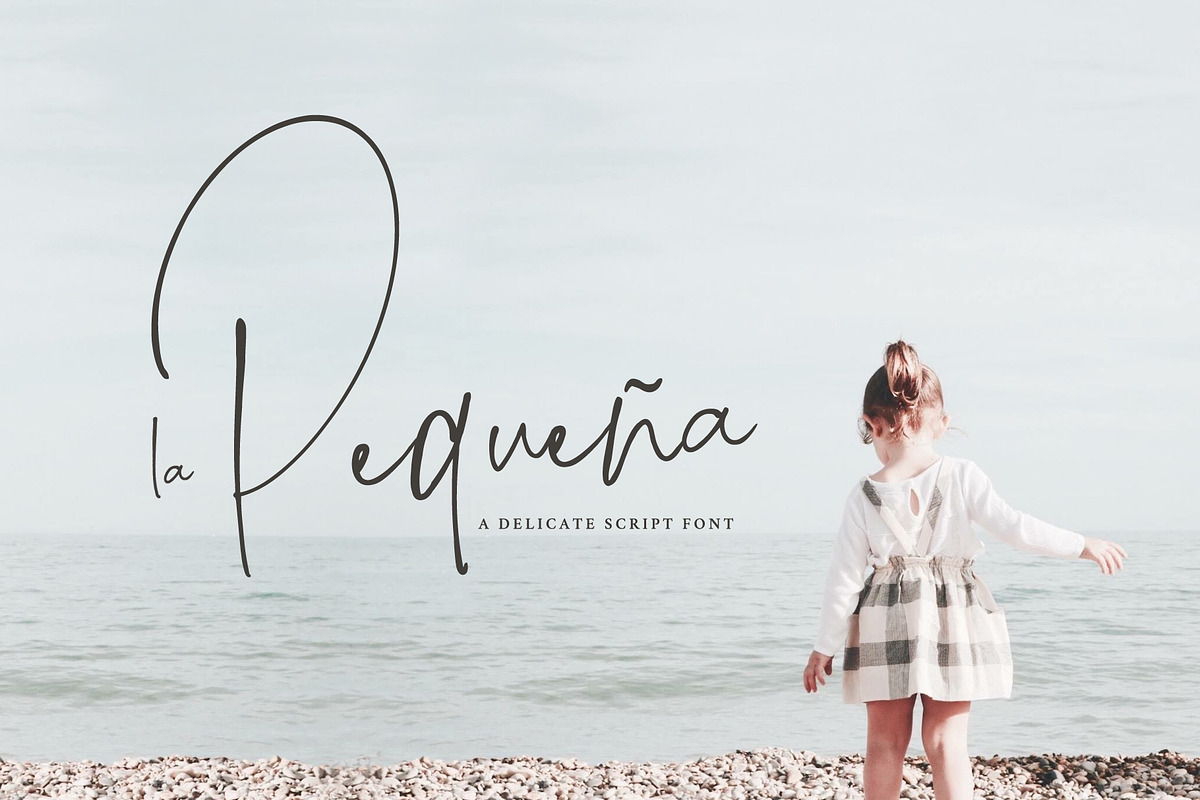 La Pequena Signature Font