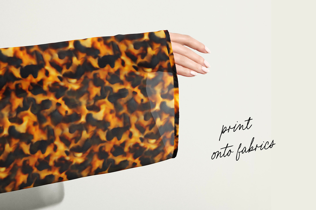 Soft Classic Tortoiseshell Pattern, a Pattern Graphic by Leysa Flores