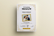 Floral Wedding Invitation Template, a Stationery Template by Creatiya Type (Thumbnail 5 of 5)